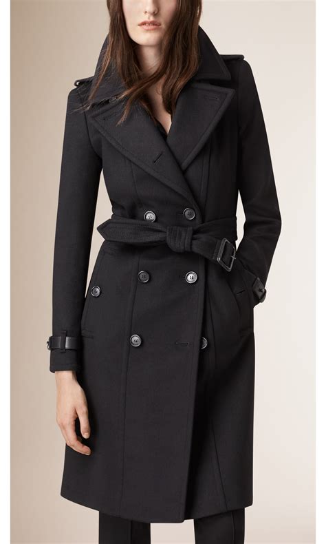 Burberry wool coats for women